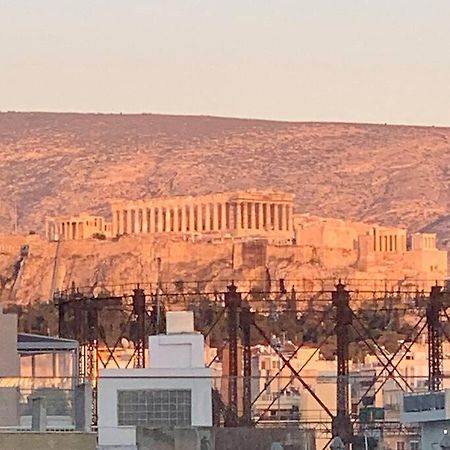 Fab New Flat In Central Athens W/ Acropolis Views Zewnętrze zdjęcie