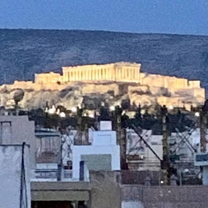 Fab New Flat In Central Athens W/ Acropolis Views Zewnętrze zdjęcie