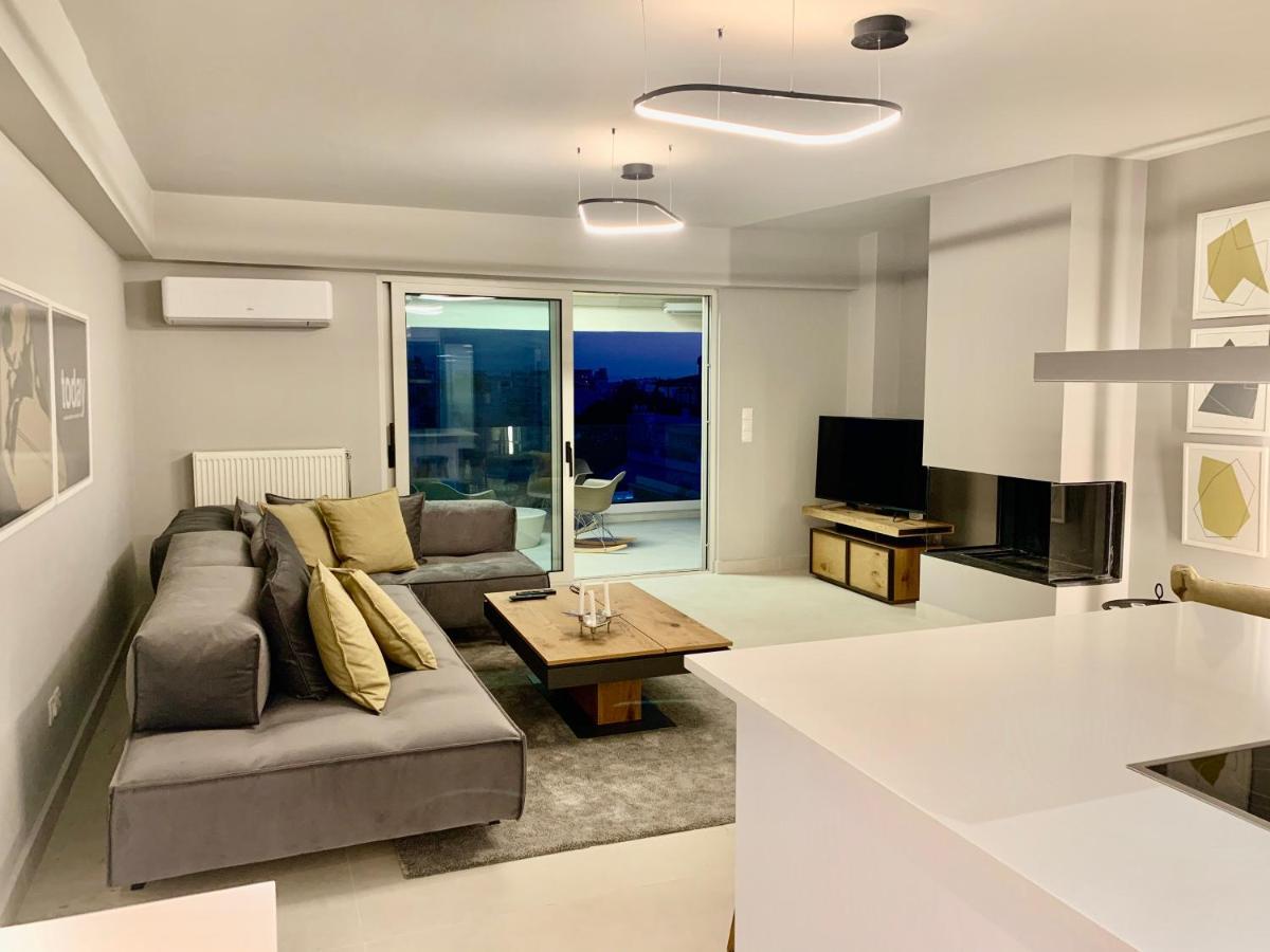 Fab New Flat In Central Athens W/ Acropolis Views Zewnętrze zdjęcie